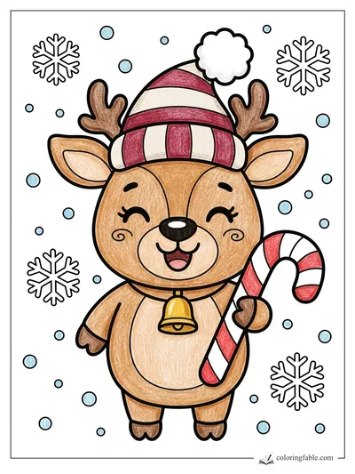 Colored example of this coloring page