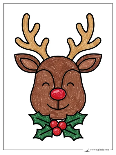 Colored example of this coloring page