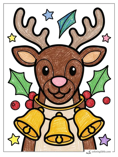 Colored example of this coloring page