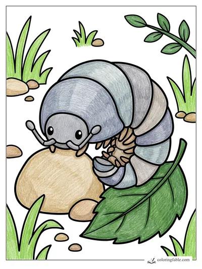 Colored example of this coloring page