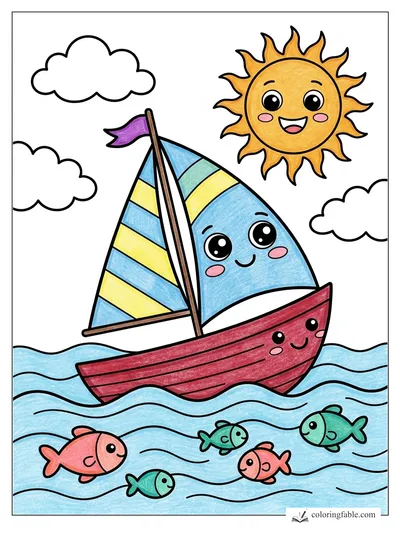 Colored example of this coloring page