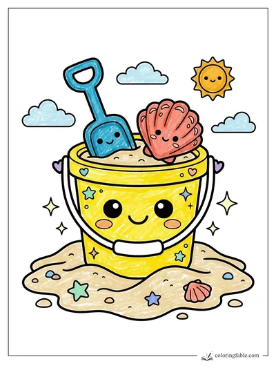 Colored example of this coloring page