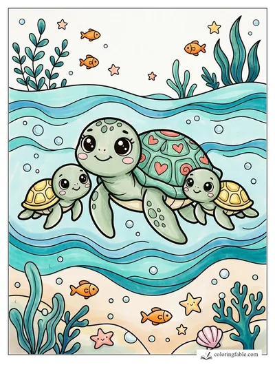 Colored example of this coloring page