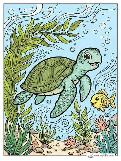Colored example of this coloring page