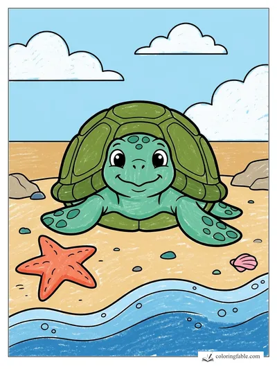 Colored example of this coloring page
