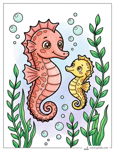 Colored example of this coloring page
