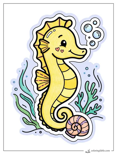 Colored example of this coloring page