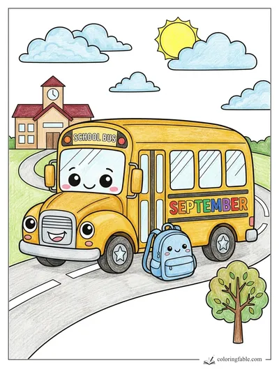 Colored example of this coloring page
