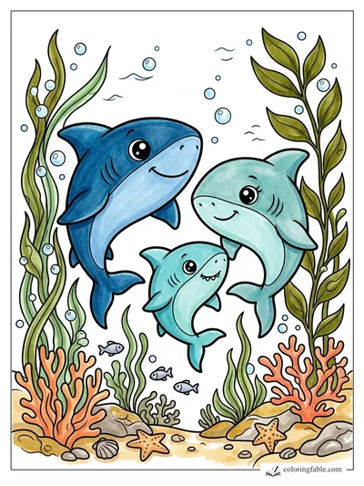 Colored example of this coloring page