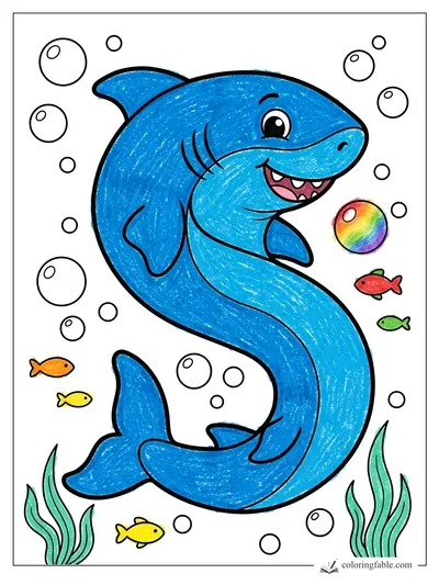 Colored example of this coloring page