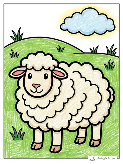 Colored example of this coloring page