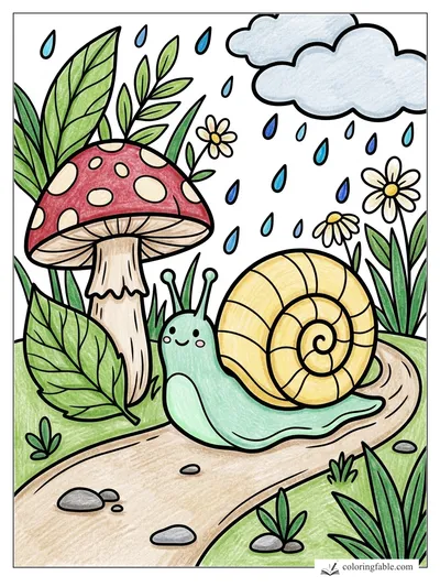 Colored example of this coloring page