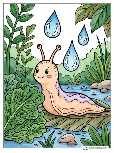 Colored example of this coloring page