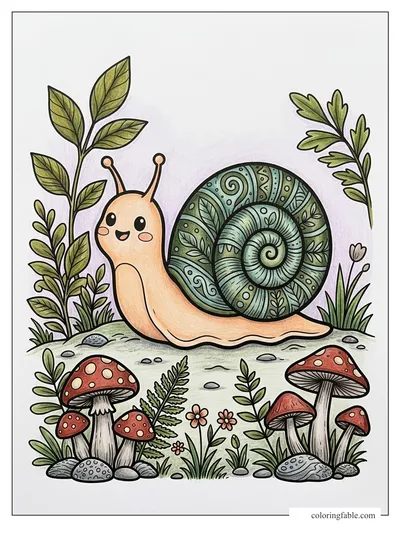 Colored example of this coloring page