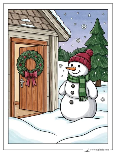 Colored example of this coloring page