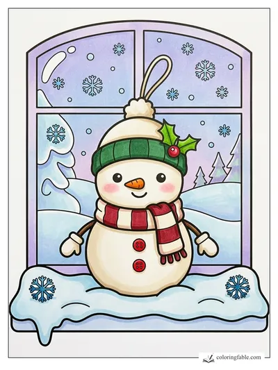 Colored example of this coloring page