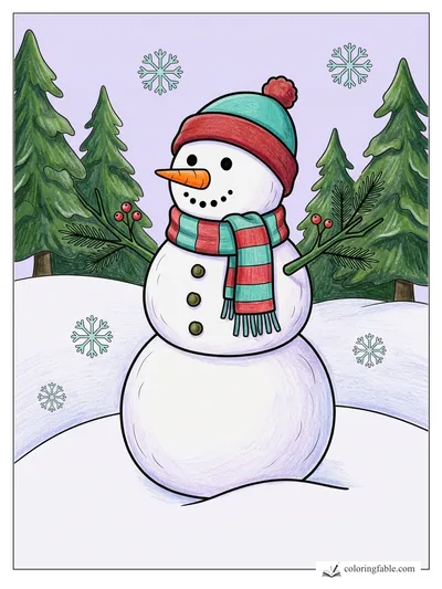 Colored example of this coloring page