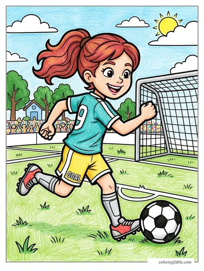 Colored example of this coloring page