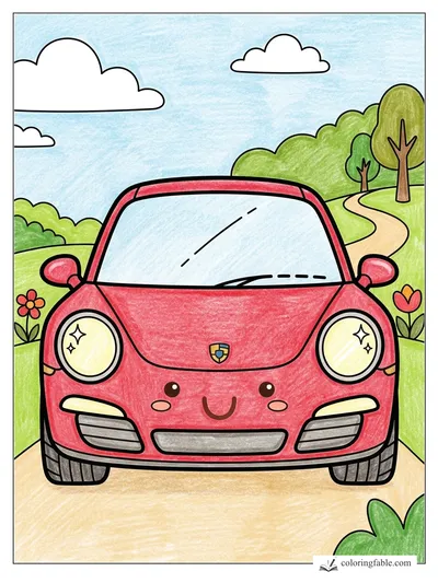 Colored example of this coloring page
