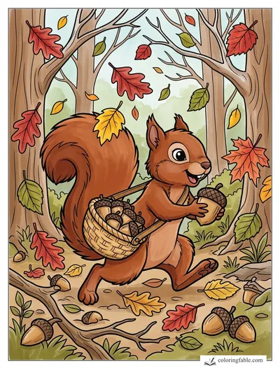 Colored example of this coloring page