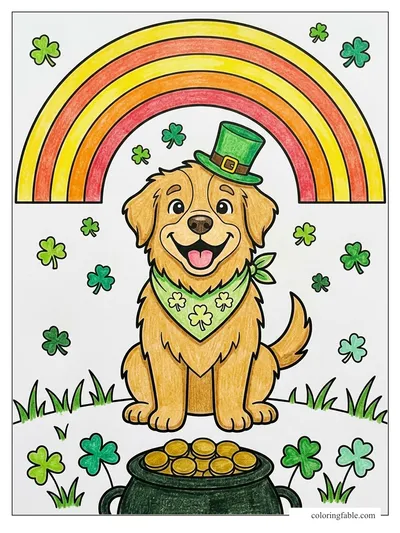 Colored example of this coloring page