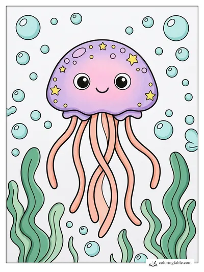 Colored example of this coloring page