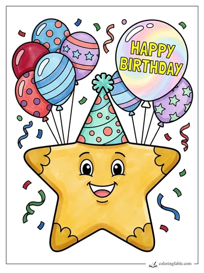 Colored example of this coloring page
