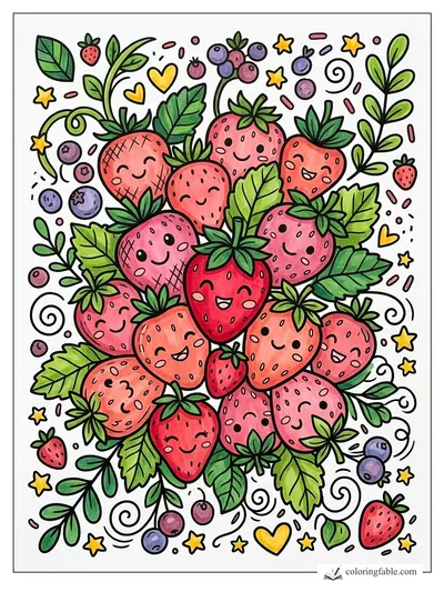 Colored example of this coloring page