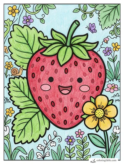 Colored example of this coloring page
