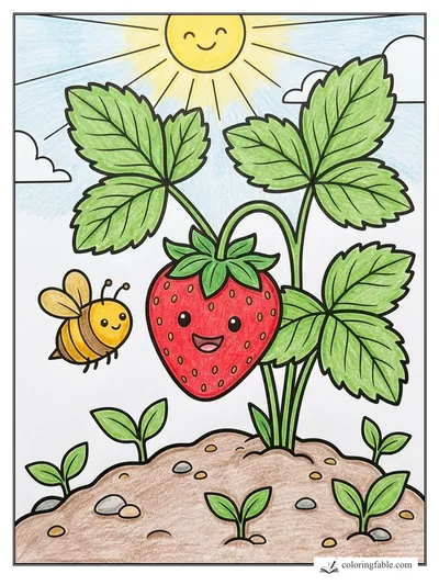 Colored example of this coloring page