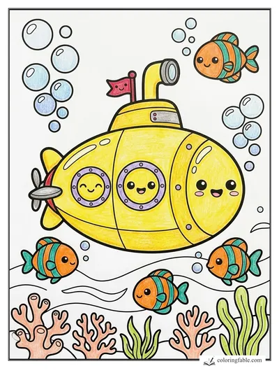 Colored example of this coloring page