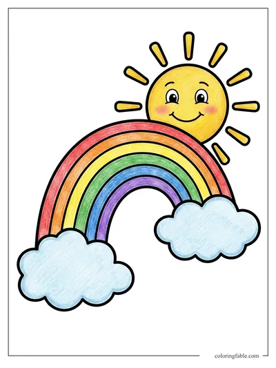 Colored example of this coloring page