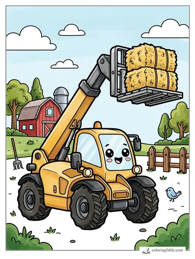 Colored example of this coloring page