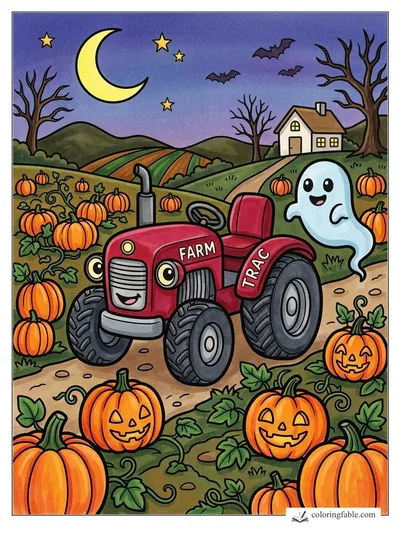 Colored example of this coloring page