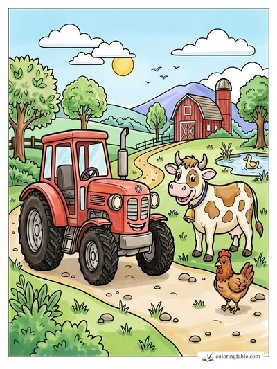 Colored example of this coloring page