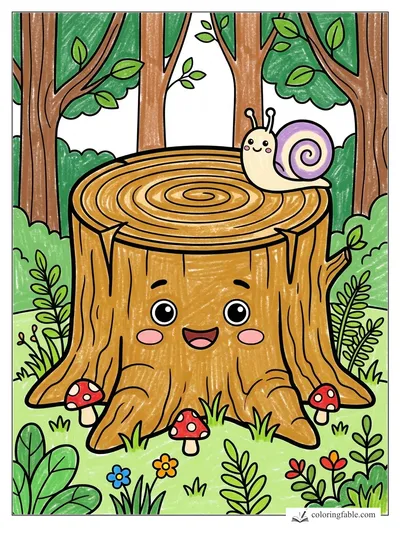 Colored example of this coloring page