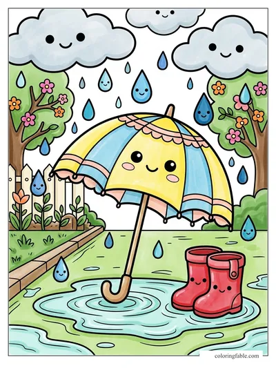 Colored example of this coloring page