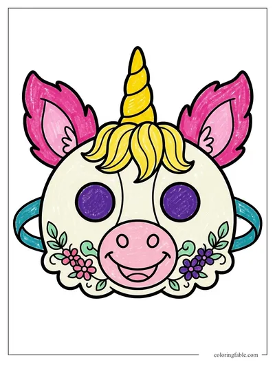 Colored example of this coloring page