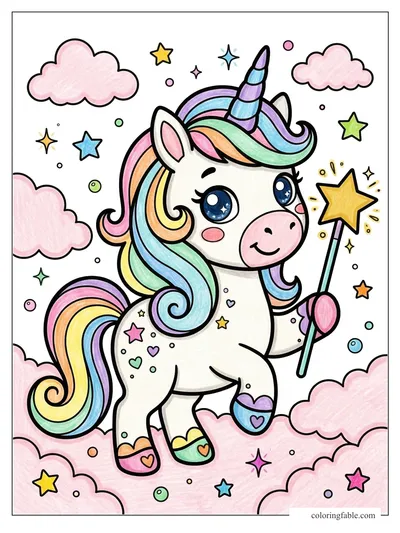 Colored example of this coloring page
