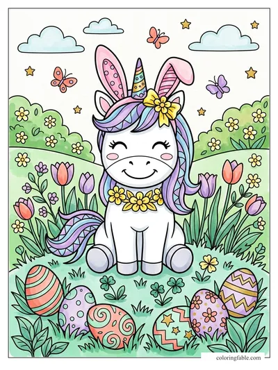 Colored example of this coloring page