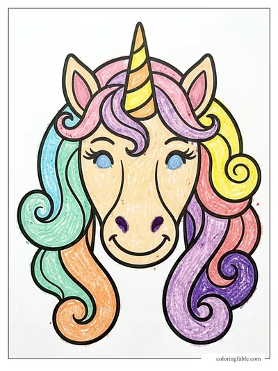 Colored example of this coloring page