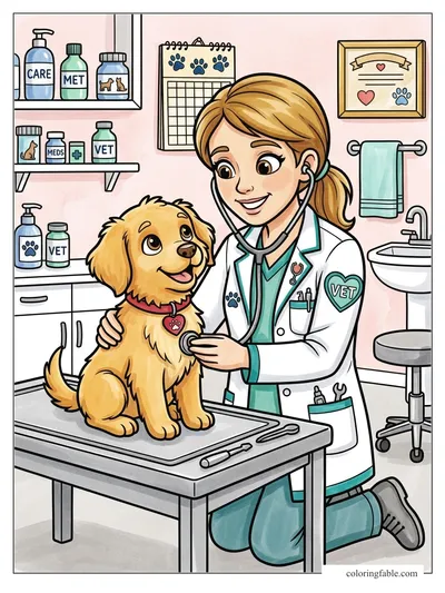 Colored example of this coloring page