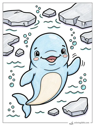 Colored example of this coloring page