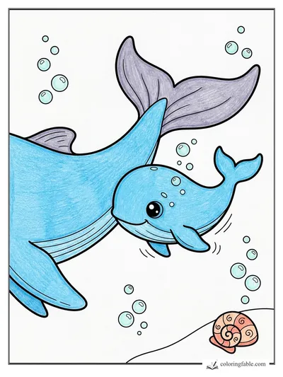 Colored example of this coloring page