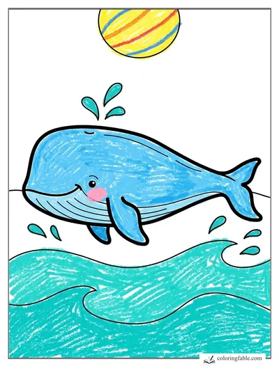 Colored example of this coloring page