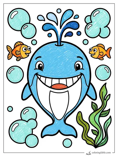 Colored example of this coloring page