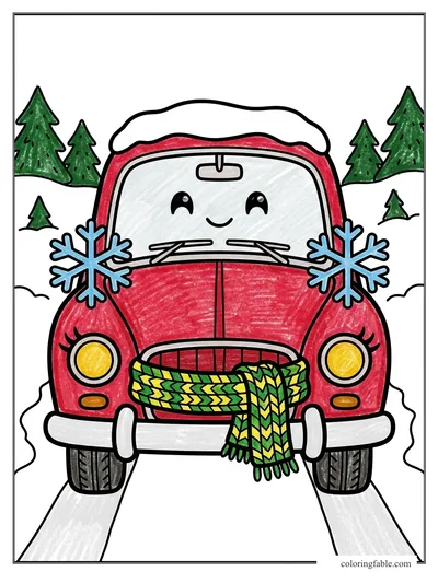Colored example of this coloring page