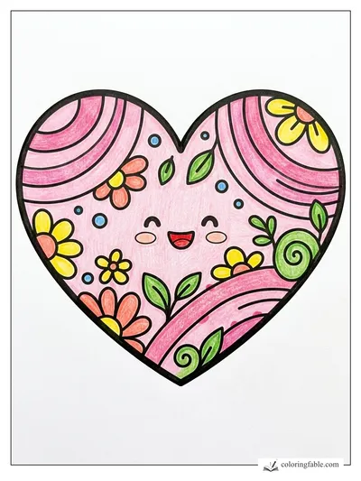 Colored example of this coloring page