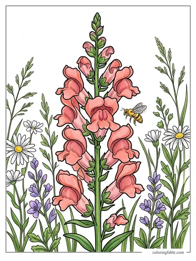 Colored example of this coloring page