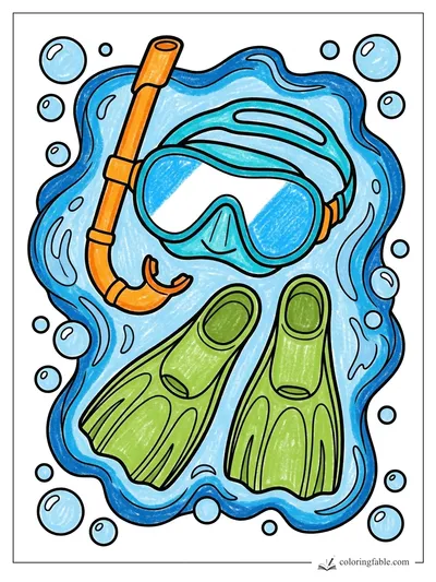 Colored example of this coloring page
